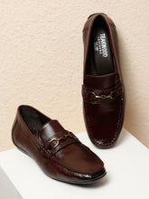 Load image into Gallery viewer, Men&#39;s Leather Horsebit Loafers

