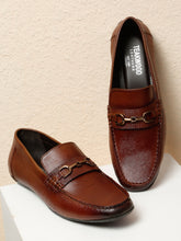 Load image into Gallery viewer, Men&#39;s Leather Horsebit Loafers
