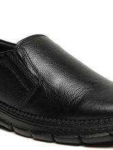 Load image into Gallery viewer, Men’s Black Leather Loafers
