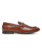 Load image into Gallery viewer, Men’s Leather Loafers with Horsebit Detail
