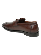 Load image into Gallery viewer, Men’s Leather Loafers with Embellished Bee Detail
