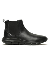 Load image into Gallery viewer, BLACK LEATHER MEN ANKLE BOOT
