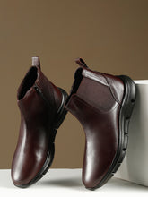 Load image into Gallery viewer, LEATHER MEN ANKLE BOOT

