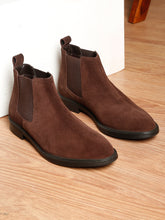 Load image into Gallery viewer, Men's Suede Leather Chelsea Boots
