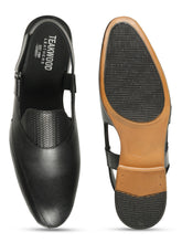 Load image into Gallery viewer, LEATHER PESHAWARI-STYLE SANDLE
