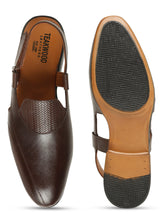 Load image into Gallery viewer, LEATHER PESHAWARI-STYLE SANDLE
