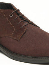 Load image into Gallery viewer, BROWN MEN SUEDE LEATHER DERBY SHOES
