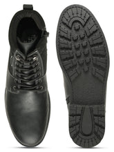 Load image into Gallery viewer, Classic Leather Lace-Up Boots
