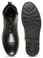 Load image into Gallery viewer, Classic Leather Lace-Up Boots
