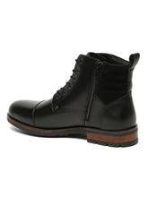 Load image into Gallery viewer, Classic Leather Lace-Up Boots
