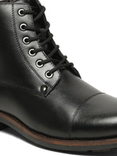 Load image into Gallery viewer, Classic Leather Lace-Up Boots
