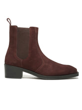Load image into Gallery viewer, Men's Brown Suede Leather Chelsea Boots
