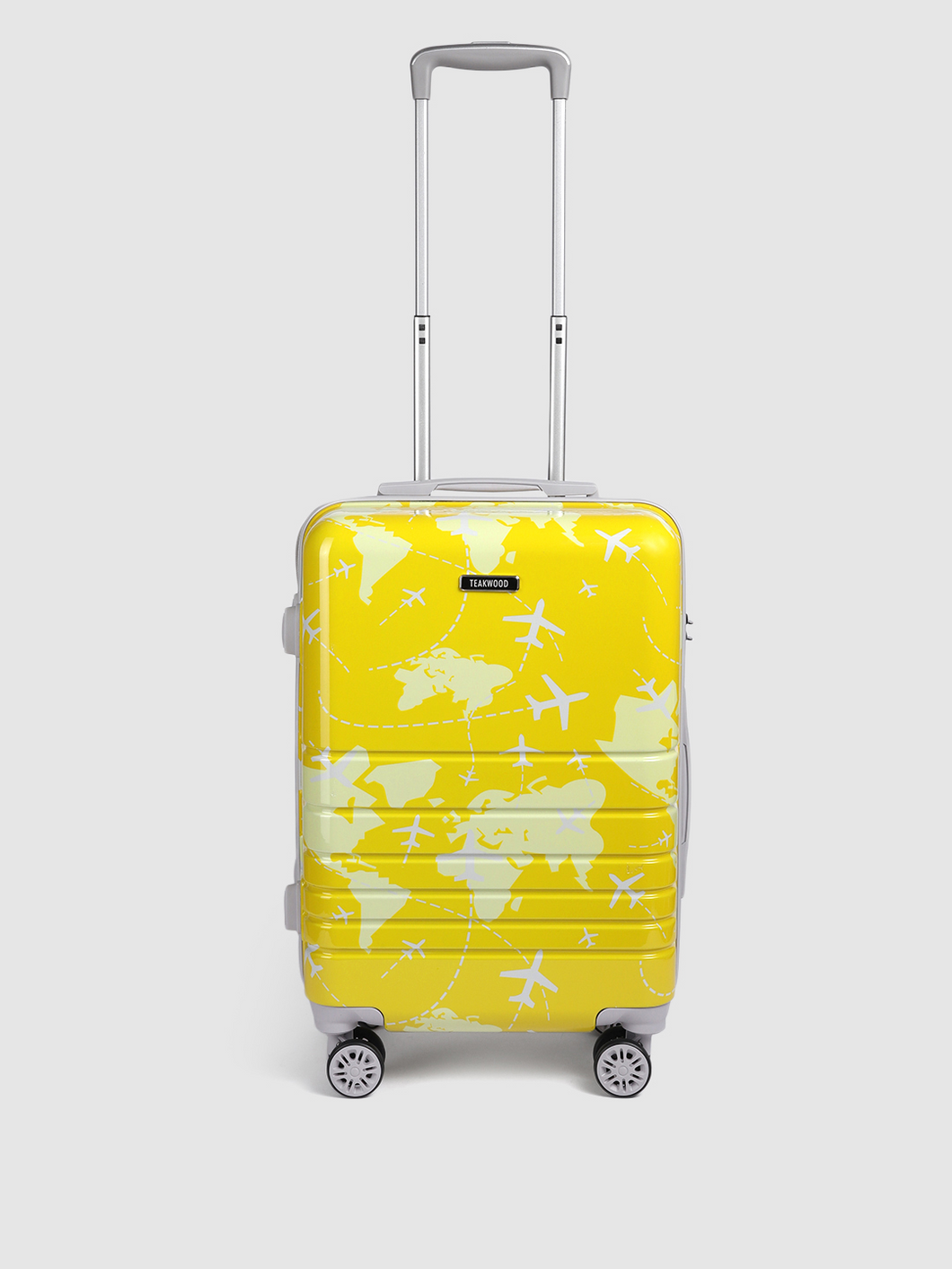 Aeroplane Printed 360 Degree Rotation Hard Cabin Trolley Bag