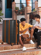 Load image into Gallery viewer, Horizon Textured Hard Sided Cabin Sized Trolley Bag
