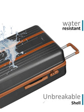 Load image into Gallery viewer, Horizon Textured Hard Sided Cabin Sized Trolley Bag
