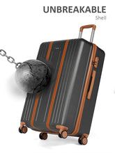 Load image into Gallery viewer, Horizon Textured Hard Sided Cabin Sized Trolley Bag
