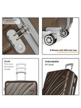 Load image into Gallery viewer, 360 Degree Rotation Hard Cabin Trolley Bag
