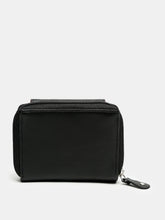 Load image into Gallery viewer, Women Black Solid Two Fold Wallet
