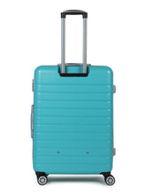 Load image into Gallery viewer, Green Textured Hard-Sided Cabin Trolley Suitcase
