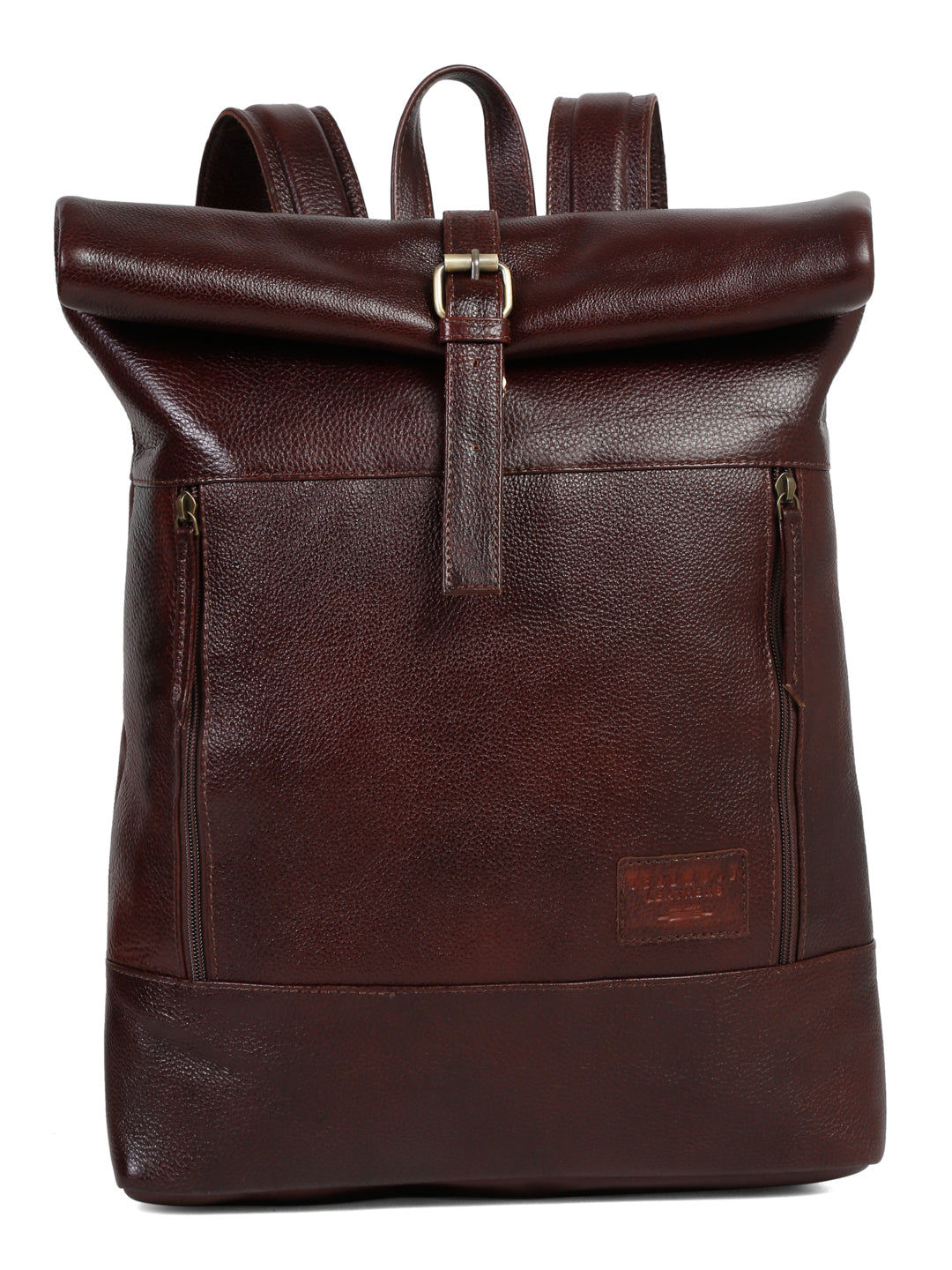 Teakwood Leather Cherry Vintage Rolling Backpack Teakwood Leathers