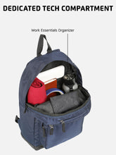 Load image into Gallery viewer, Teakwood Unisex Backpack with 15 inch Laptop Compartment &amp; Water Resistance
