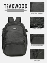 Load image into Gallery viewer, Teakwood Polyester Bagpack

