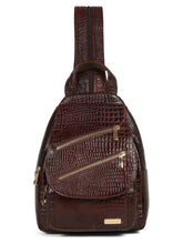 Load image into Gallery viewer, Women Leather Brown BackPack
