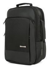 Load image into Gallery viewer, Teakwood Unisex Backpack with 15 inch Laptop Compartment &amp; Water Resistance &amp; USB Charging port
