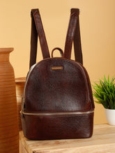 Load image into Gallery viewer, Women&#39;s Stylish Texture Leather Backpack
