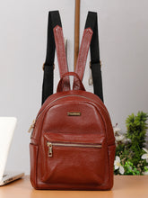 Load image into Gallery viewer, Women&#39;s Texture Leather Backpack
