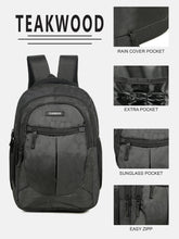 Load image into Gallery viewer, Teakwood Polyester Bagpack
