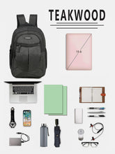 Load image into Gallery viewer, Teakwood Polyester Bagpack
