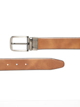 Load image into Gallery viewer, Men's Black &amp; Brown Leather Reversible Belt
