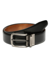 Load image into Gallery viewer, Men's Black &amp; Brown Leather Reversible Belt
