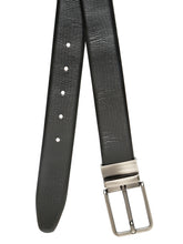 Load image into Gallery viewer, Men's  Black &amp; Brown Leather Reversible Belt
