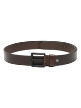 Load image into Gallery viewer, Men Brown Texture Leather Casual belt
