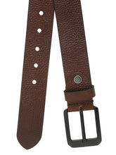 Load image into Gallery viewer, Men Classic Brown Texture Leather Casual belt
