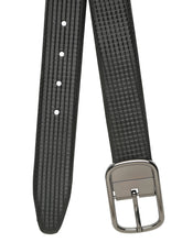 Load image into Gallery viewer, Men's Classic Texture Finish Black &amp; Brown Leather Reversiable Belt
