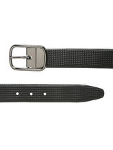 Load image into Gallery viewer, Men's Classic Texture Finish Black &amp; Brown Leather Reversiable Belt
