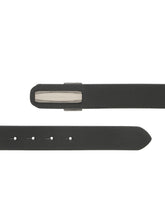 Load image into Gallery viewer, Black Leather Men Casual Belt
