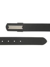 Load image into Gallery viewer, Black Leather Men Casual Belt
