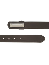 Load image into Gallery viewer, Black Leather Men Casual Belt
