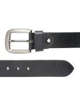 Load image into Gallery viewer, Mens Navy Textured Leather Casual belt

