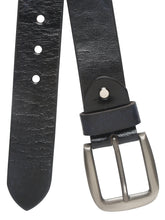 Load image into Gallery viewer, Mens Navy Textured Leather Casual belt
