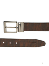 Load image into Gallery viewer, Men&#39;s Texture Leather Reversiable belt
