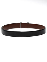 Load image into Gallery viewer, MEN TEXTURED LEATHER PUSH-PIN BELT
