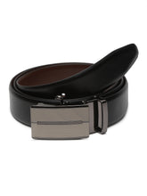 Load image into Gallery viewer, Men Reversible Leather Belt with classy buckle
