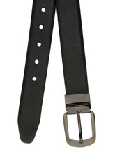 Load image into Gallery viewer, Men&#39;s Solid Formal Reversiable Black &amp; Brown Leather Belt
