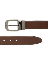 Load image into Gallery viewer, Men&#39;s Solid Formal Reversiable Black &amp; Brown Leather Belt
