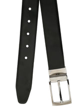 Load image into Gallery viewer, Men&#39;s Solid Formal Reversiable Black &amp; Brown Leather Belt
